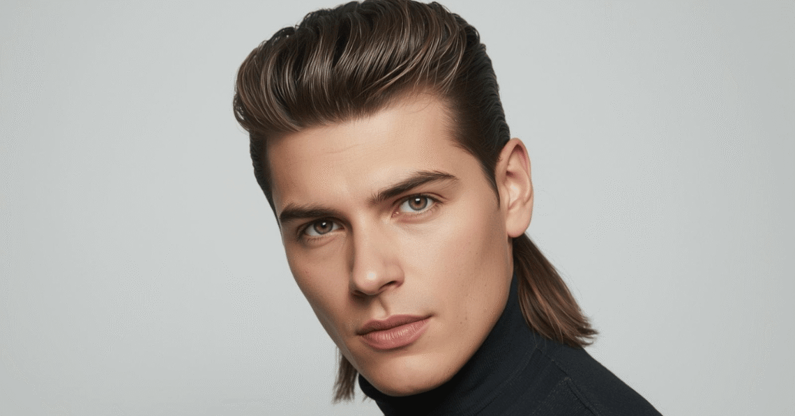 Male Modern Mullet Straight Hair: The Ultimate Style Guide