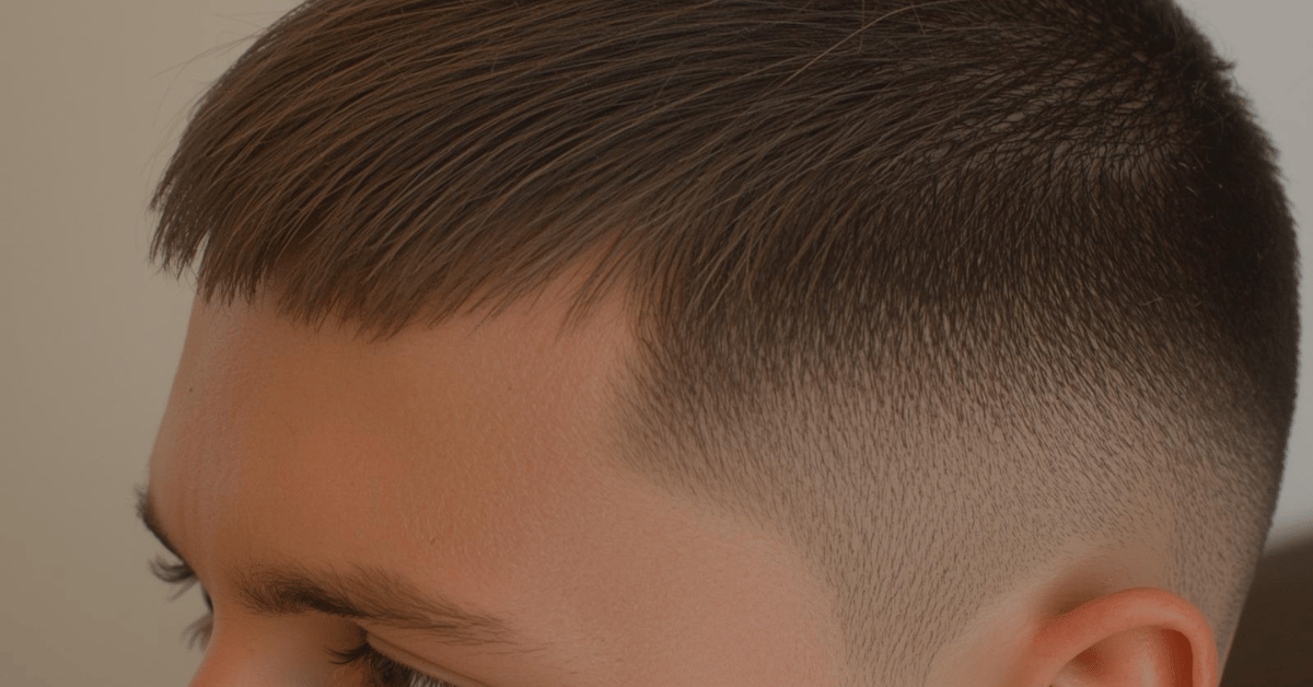 How to Style a Low Taper Fade With Textured Fringe