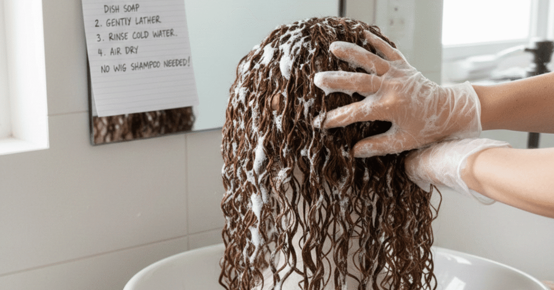 How to Wash a Synthetic Wig Without Wig Shampoo (Step-by-Step Guide)