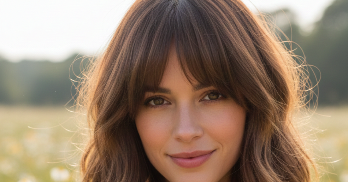 Low Maintenance Medium Length Hairstyles With Bangs That Save Time