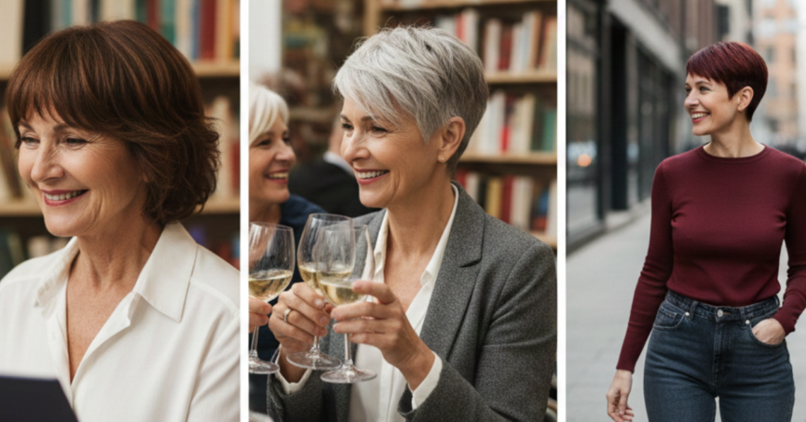Short Hairstyles for Women Over 60 That Feel Fresh and Confident