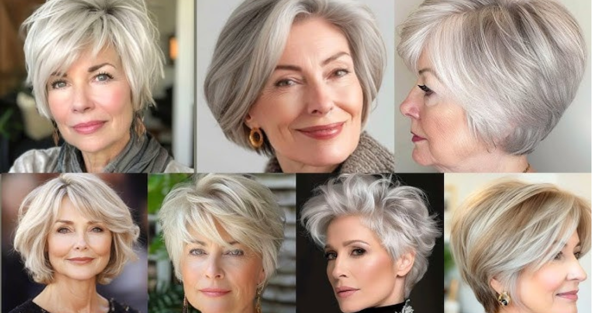 Short Hairstyles for Women Over 60 With Fine Hair