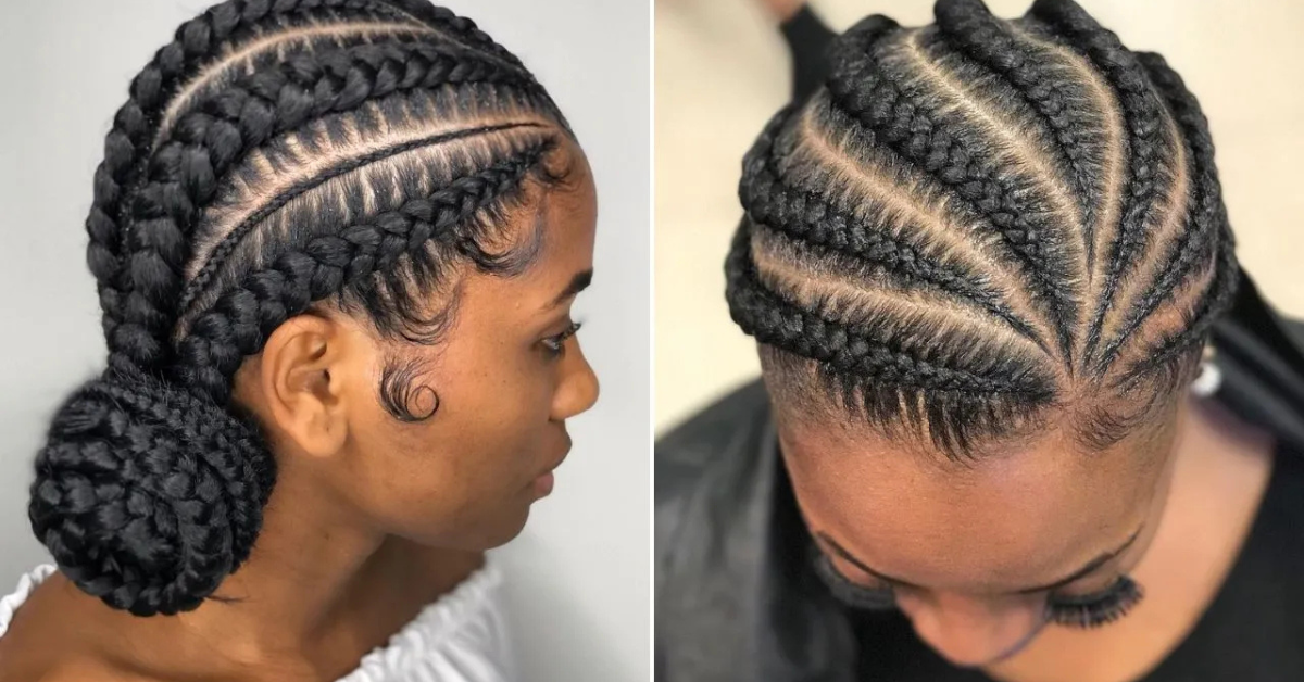 Modern Cornrow Hairstyles for Ladies