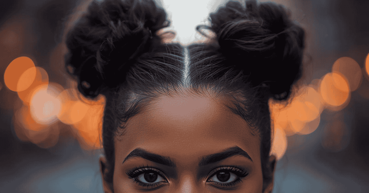 How to Style Space Buns
