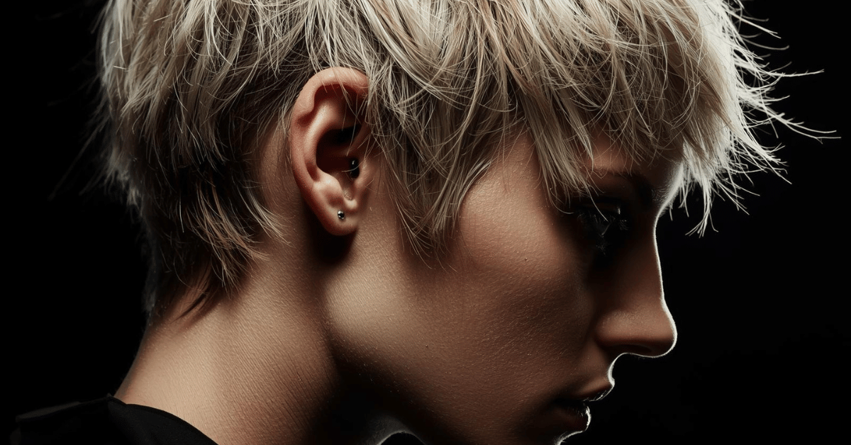 How to Style an Edgy Messy Short Pixie Cut