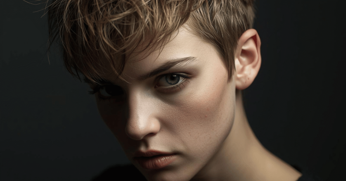 Edgy Messy Short Pixie Cut: The Bold Haircut That Never Tries Too Hard