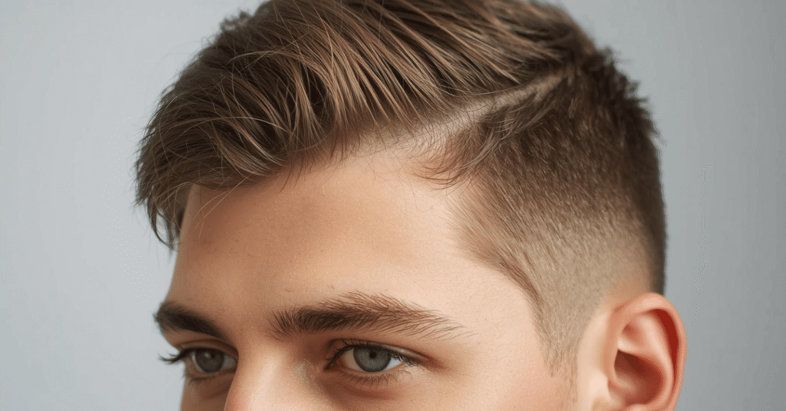 Textured Ivy League Haircut: Modern Styles for Every Man