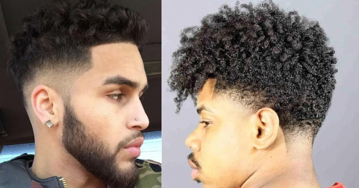 Popular Hispanic Curly Hair Taper Styles