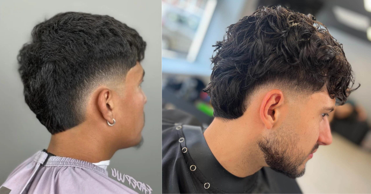 Popular Burst Fade Curly Hair Styles