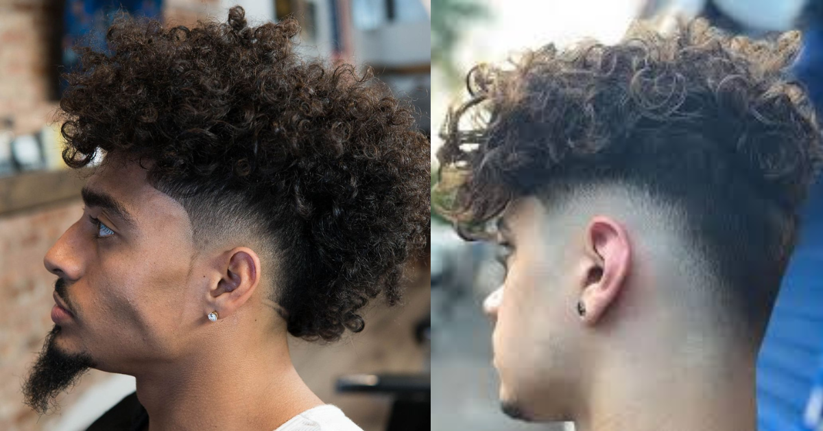 How to Ask Your Barber for a Curly Burst Fade
