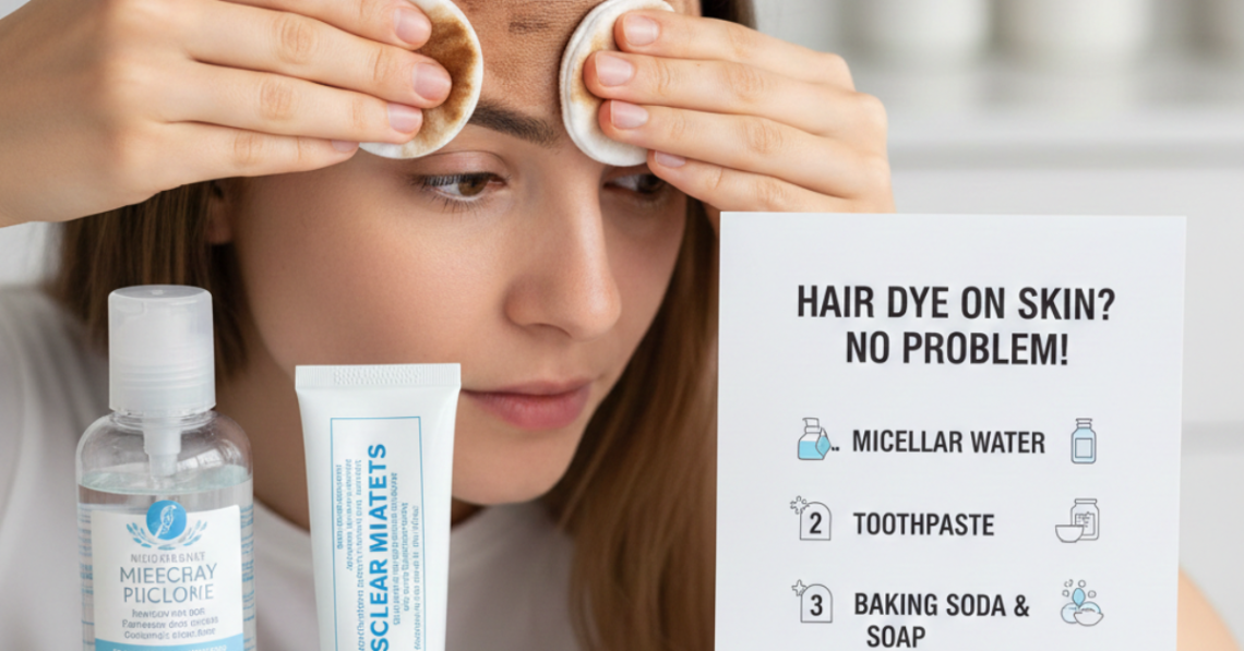 How to Get Hair Dye Off Skin: Easy, Safe, and Effective Methods