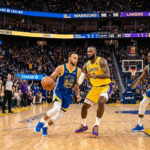 golden state warriors vs lakers match player stats